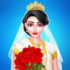 Взломанная Indian Bride Makeup Games (Индийская невеста игры по макияжу)  [МОД Все открыто] - полная версия apk на Андроид