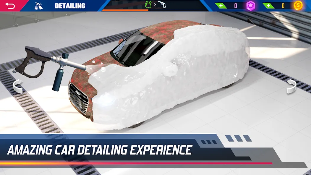 Car Detailing Simulator 2023  [МОД Много денег] Screenshot 1