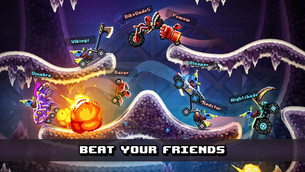 Drive Ahead! - Fun Car Battles  [МОД Menu] Screenshot 2