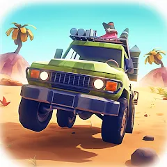 Скачать взломанную Zombie Offroad Safari (Зомби оффроуд сафари)  [МОД Unlocked] - стабильная версия apk на Андроид