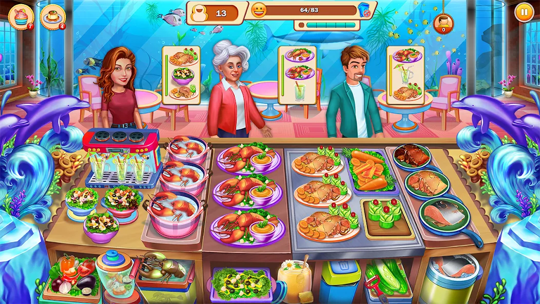 Food Cooking: Chef Restaurant  [МОД Menu] Screenshot 4