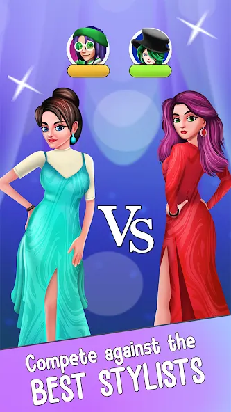 Fashion Stylist Makeup Dressup  [МОД Много денег] Screenshot 1