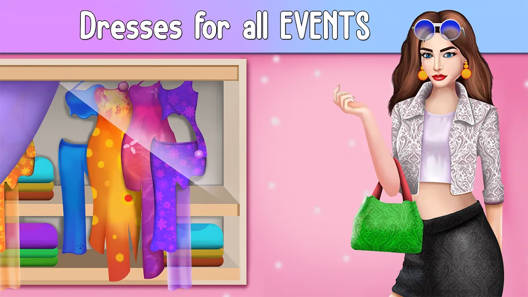 Fashion Stylist Makeup Dressup  [МОД Много денег] Screenshot 5