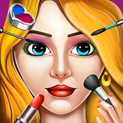 Скачать взломанную Girls Dress Up: Makeup Games  [МОД Бесконечные монеты] - полная версия apk на Андроид