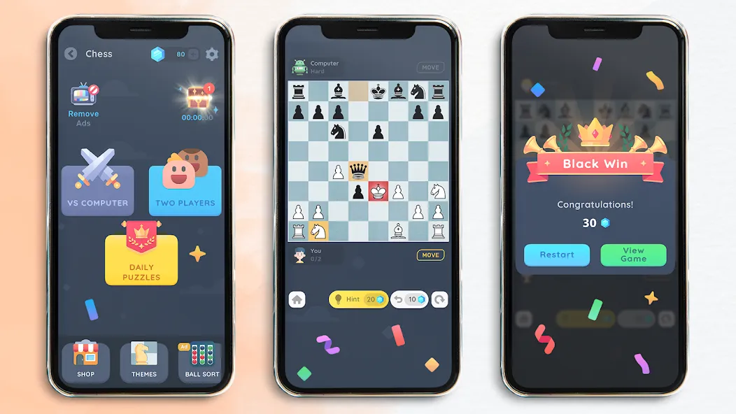 Chess: Classic Board Game  [МОД Все открыто] Screenshot 1