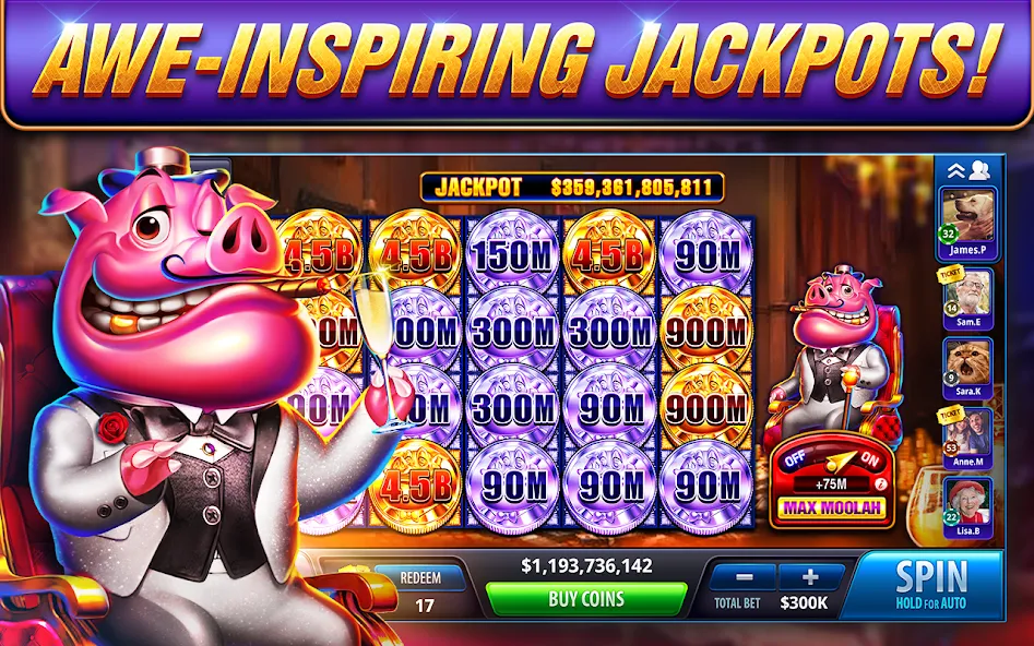 Take 5 Vegas Casino Slot Games (Тейк 5 Вегас Казино Слот игры)  [МОД Много монет] Screenshot 3