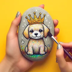 Взломанная Rock Art - 3D Color by Number (Рок Арт)  [МОД Menu] - полная версия apk на Андроид