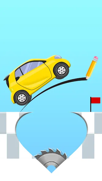 Draw 2 Bridge: Draw Save Car (Дроу 2 Бридж)  [МОД Меню] Screenshot 1