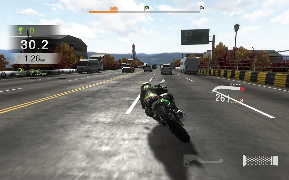 Real Moto Traffic (Реал Мото Трафик)  [МОД Unlimited Money] Screenshot 4