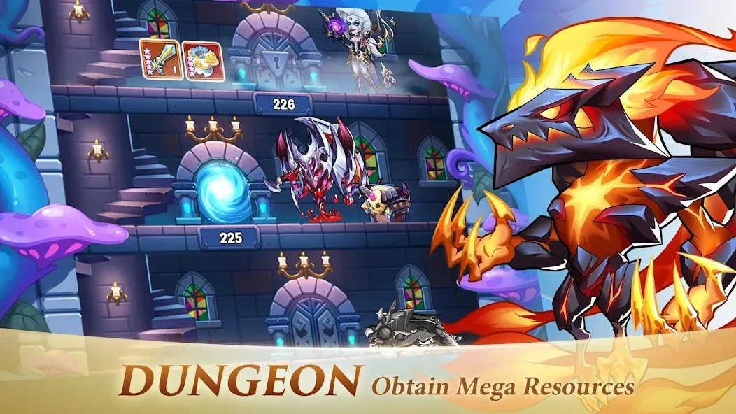 Idle Heroes (Айдел Хироес)  [МОД Меню] Screenshot 5