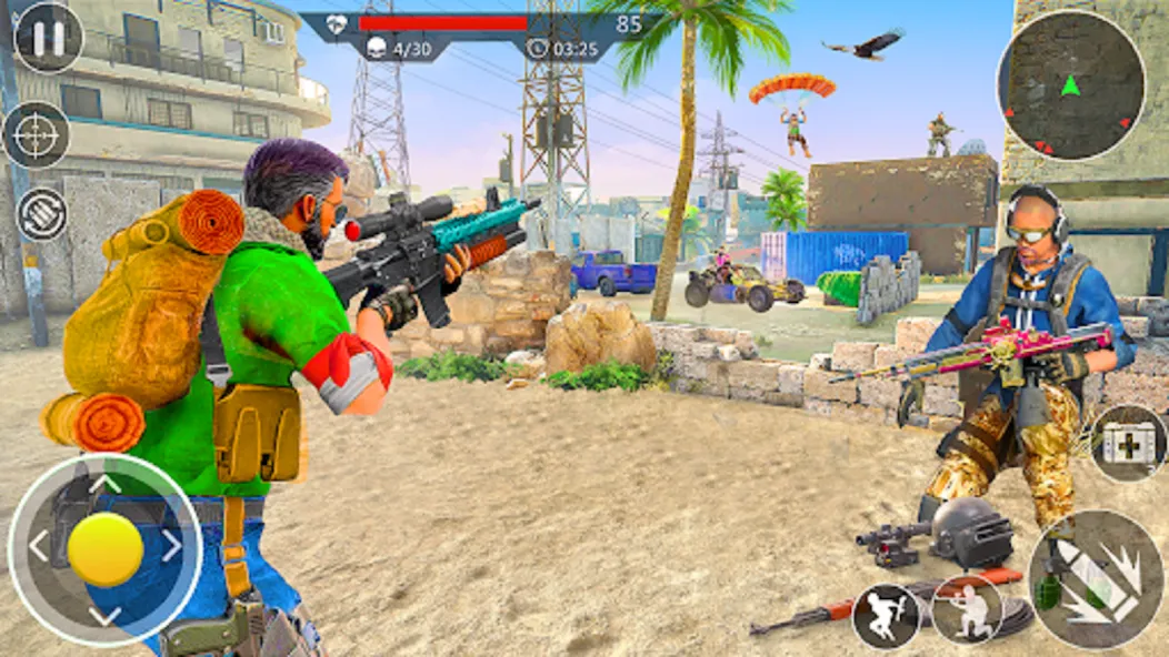 Elite Commando Shooting Games (Элитные игры стрельбы командос)  [МОД Много монет] Screenshot 5