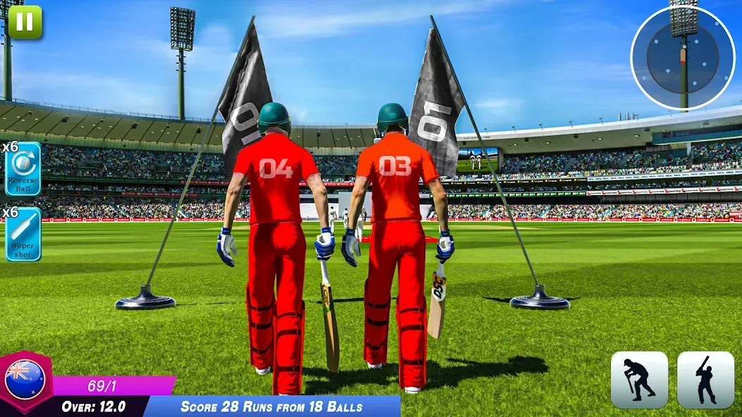 World Cricket Games Offline  [МОД Unlimited Money] Screenshot 5