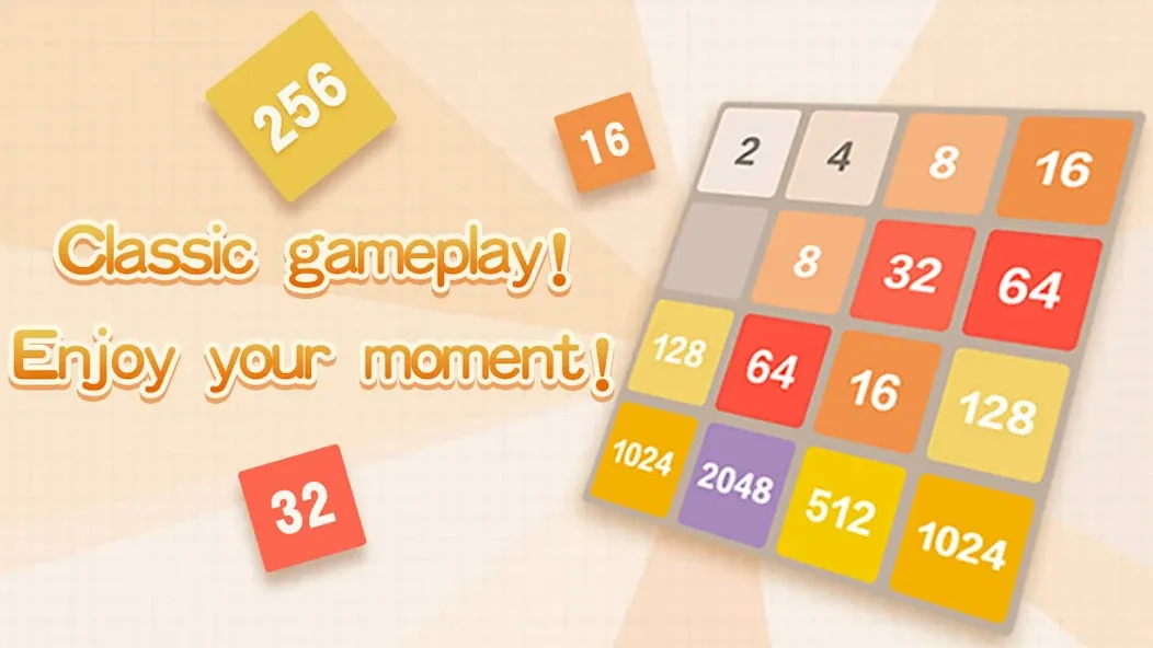 Number Charm: Slide Puzzle (Две тысячи сорок восемь)  [МОД Много монет] Screenshot 1