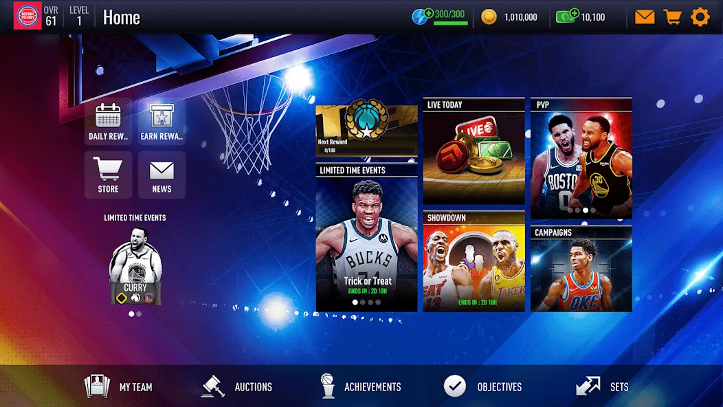 NBA LIVE Mobile Basketball (НБА Лайв Мобайл)  [МОД Бесконечные деньги] Screenshot 3