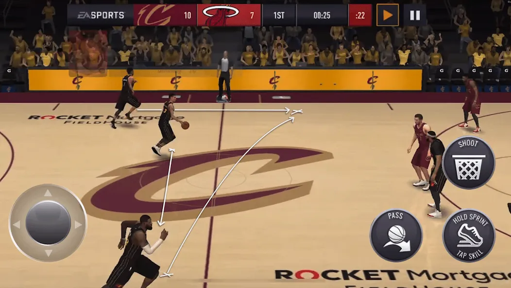 NBA Live Asia (НБА Лайв)  [МОД Menu] Screenshot 2