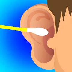 Скачать взломанную Earwax Clinic (Ушная сера клиника)  [МОД Много монет] - стабильная версия apk на Андроид