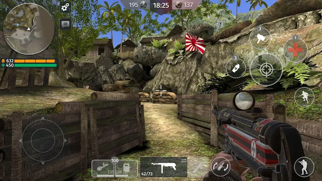 World War 2: Shooting Games (Вторая мировая война)  [МОД Меню] Screenshot 1