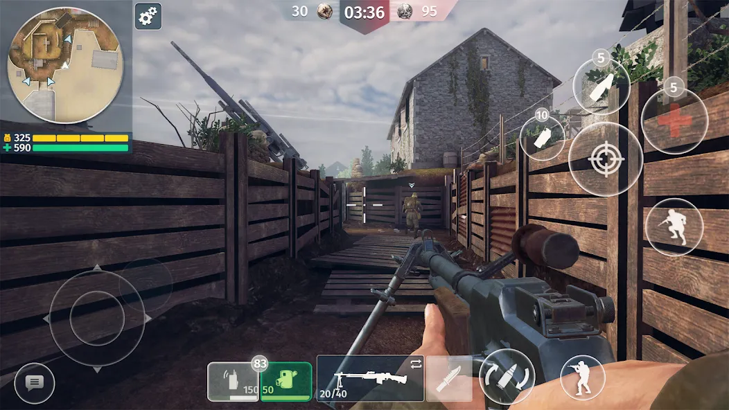 World War 2: Shooting Games (Вторая мировая война)  [МОД Меню] Screenshot 5