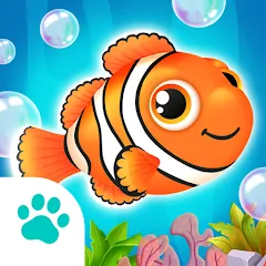 Взлом Baby Aquarium - Fish game  [МОД Бесконечные деньги] - полная версия apk на Андроид