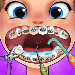 Взлом Dentist games  [МОД Unlocked] - полная версия apk на Андроид