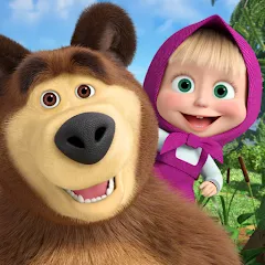 Взлом Masha and the Bear Educational  [МОД Меню] - полная версия apk на Андроид