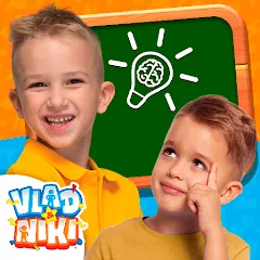 Взломанная Vlad and Niki - Smart Games  [МОД Бесконечные монеты] - последняя версия apk на Андроид