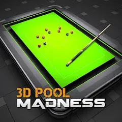 Взлом 3D Pool Madness (Пул Безумие)  [МОД Unlimited Money] - последняя версия apk на Андроид