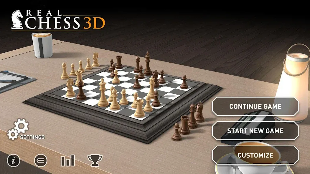 Real Chess 3D (Реал Чесс 3Д)  [МОД Unlimited Money] Screenshot 3