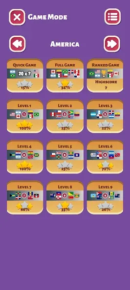 Country Flags World Quiz Game  [МОД Mega Pack] Screenshot 2