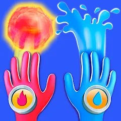 Взломанная Elemental Gloves - Magic Power (Элементальные перчатки)  [МОД Много денег] - стабильная версия apk на Андроид