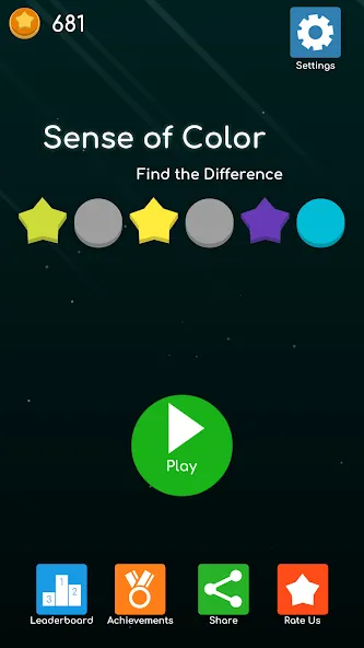 Sense of Color - Find the Diff  [МОД Меню] Screenshot 1