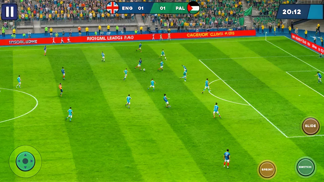 Soccer Games Football League (Соккер Геймс Футбол 2023)  [МОД Бесконечные деньги] Screenshot 4