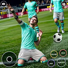 Взломанная Soccer Games Football League (Соккер Геймс Футбол 2023)  [МОД Бесконечные деньги] - последняя версия apk на Андроид