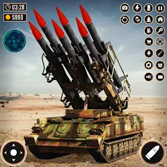 Скачать взлом Tank Battle Army Games 2023  [МОД Все открыто] - стабильная версия apk на Андроид