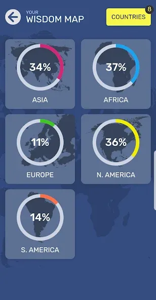 Map Quiz World Geography (Мап Квиз Всемирная География)  [МОД Бесконечные деньги] Screenshot 1