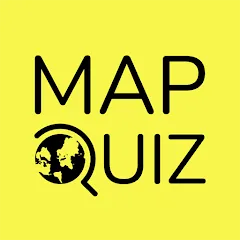 Скачать взломанную Map Quiz World Geography (Мап Квиз Всемирная География)  [МОД Бесконечные деньги] - стабильная версия apk на Андроид