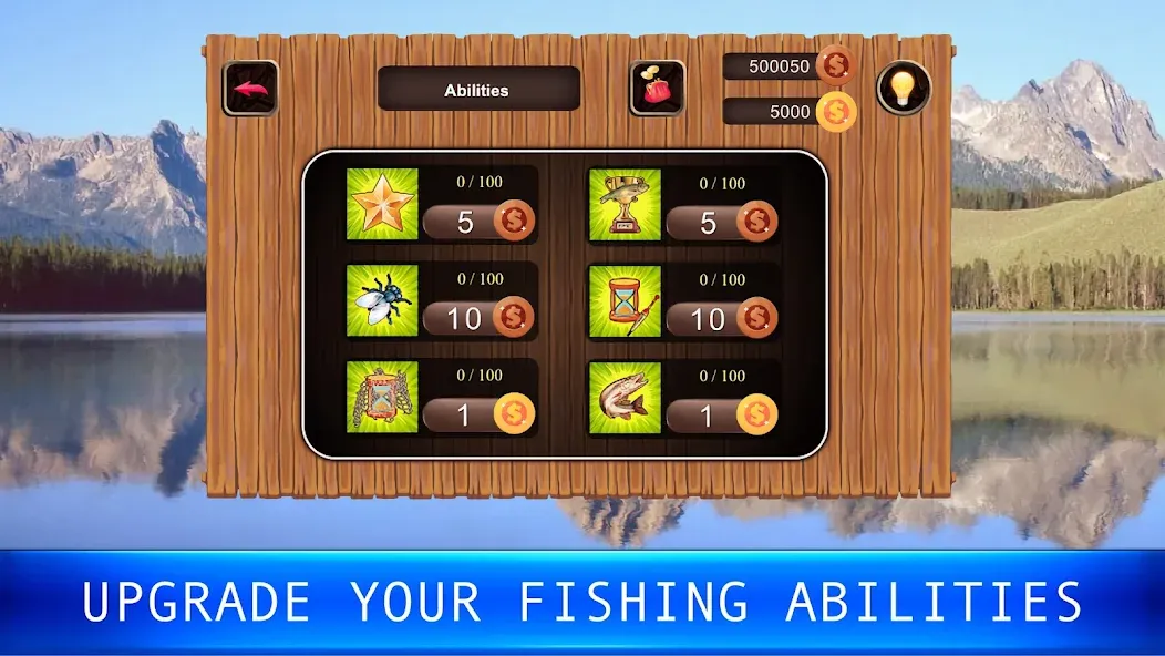 Fish rain: sport fishing  [МОД Бесконечные монеты] Screenshot 4