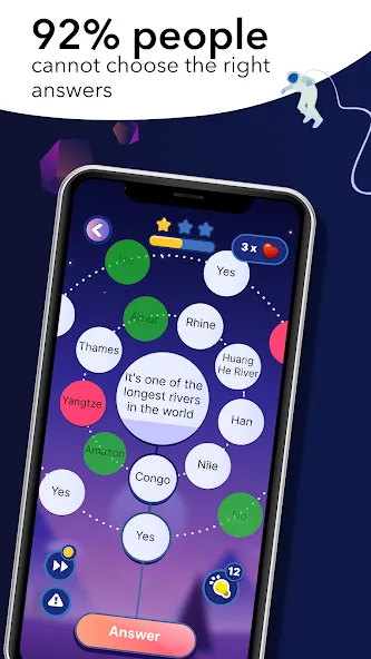 Erudite: Trivia Game & Quiz (Эрудит)  [МОД Много монет] Screenshot 1