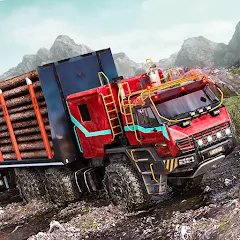 Взлом Offroad Mud Truck Driving Sim  [МОД Все открыто] - последняя версия apk на Андроид