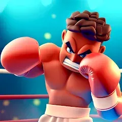 Взломанная Boxing Gym Tycoon 3D: MMA Club (Боксерская Гимназия Тайкун 3D)  [МОД Много денег] - последняя версия apk на Андроид