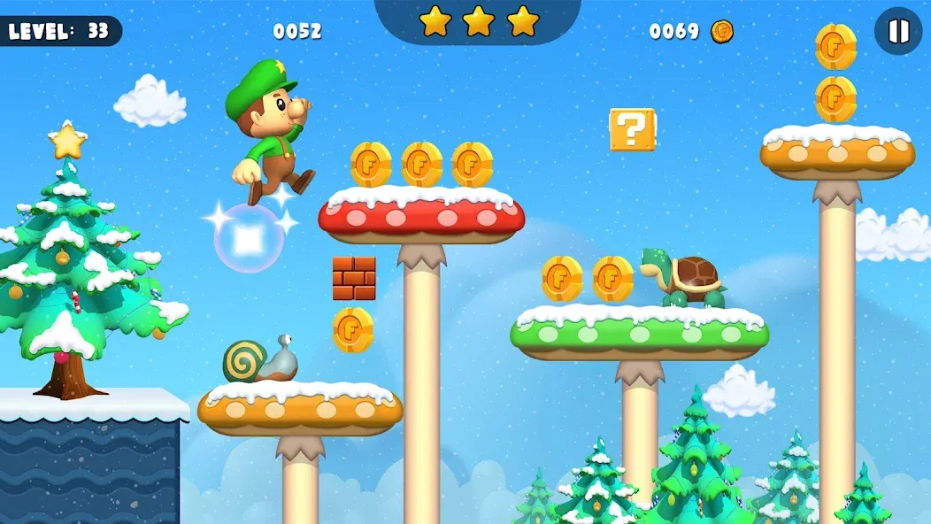 Bob World Adventure 3D  [МОД Menu] Screenshot 5