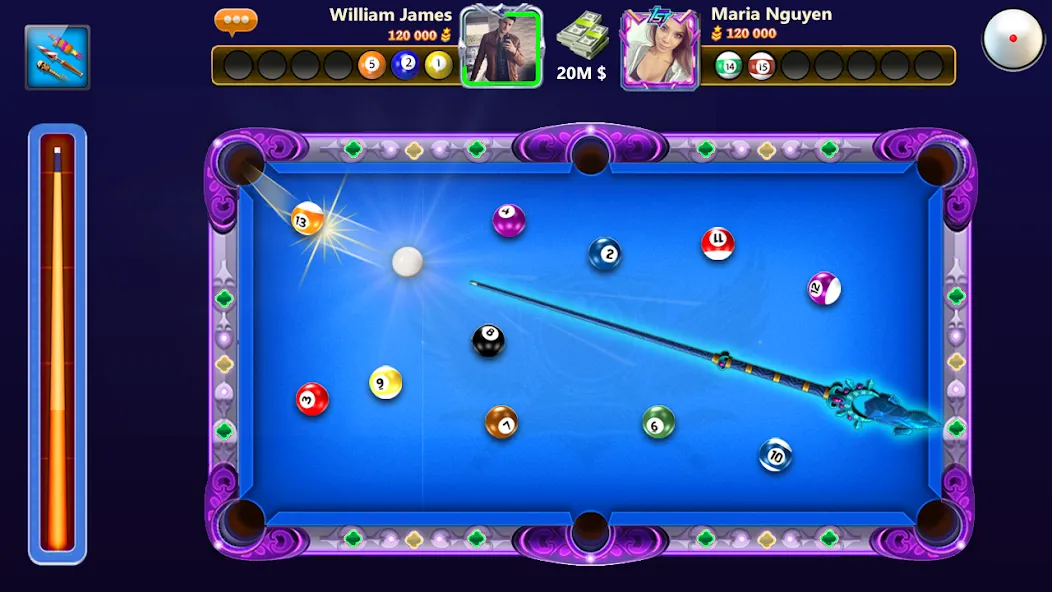 8 Ball Offline - Billiard Pool (Шар Оффлайн)  [МОД Unlocked] Screenshot 2