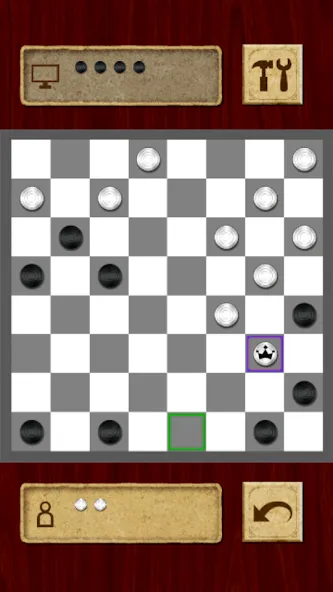 Checkers Classic  [МОД Бесконечные монеты] Screenshot 3