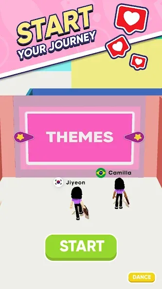 Famous Fashion - Dress Up Game (Фэймос Фэшн)  [МОД Много денег] Screenshot 2