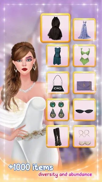 Fashion Stylist: Dress Up Game (Фэшн стилист)  [МОД Меню] Screenshot 1