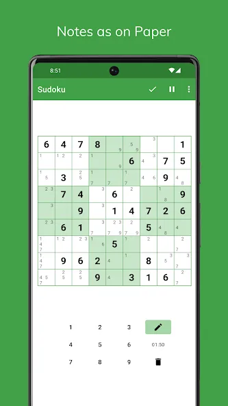 Sudoku  [МОД Много монет] Screenshot 3