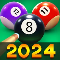 Взломанная 8 Ball Clash - Pool Billiards (балл пул)  [МОД Бесконечные монеты] - полная версия apk на Андроид