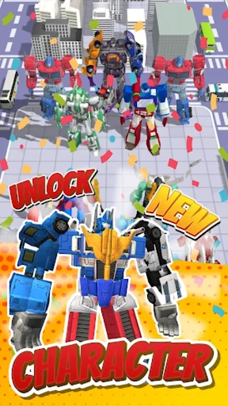 Superhero Robot Monster Battle  [МОД Mega Pack] Screenshot 4