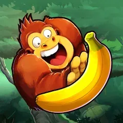 Взломанная Banana Kong (Банана Конг)  [МОД Mega Pack] - последняя версия apk на Андроид