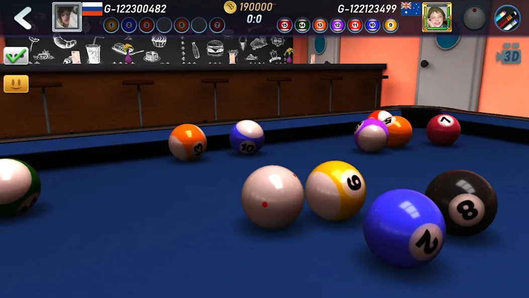 Real Pool 3D 2 (Риал Пул 3Д 2)  [МОД Mega Pack] Screenshot 5